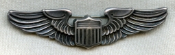 Scarce Early War USAAF Pilot Wing by Amico with Pre-War Mark