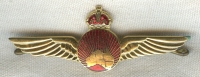 Ca 1950 Ansett Airways (Australian Airline) Pilot Wing by Stokes