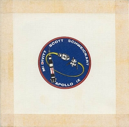 NASA Apollo IX Beta Cloth Mission Emblem