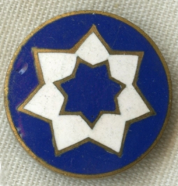 Late WWII US Army 7th Service Command Patch Type DI
