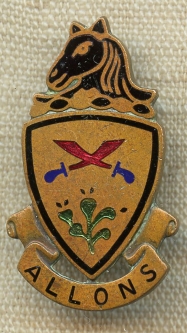 Late 1940's German Made US Army 11th Cav Regt DI by Assman