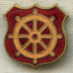 Late WWII US Army Ports of Embarkation Patch-Type DI