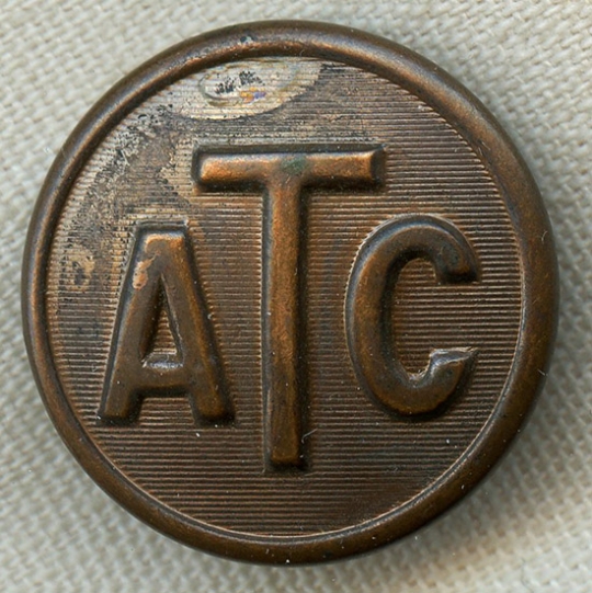 Rare WWII Air Transport Command (ATC) Uniform Button