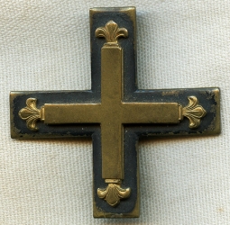 Early 1920's German Freikorps Baltic Cross, First Class High Quality Riveted Construction