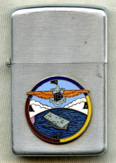 1951 USN VC-61 Pilot & Commanding Officer Louis L. Bangs Personal Lighter by Wellington