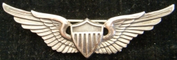Beautiful Circa 1947-1950 US Army Sterling Pilot Wing by O. C. Tanner