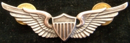 Beautiful Circa 1947-1950 US Army Sterling Pilot Wing by O. C. Tanner