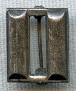 Beautiful WWI Miniature US Army Captain Bars in Coffin Lid Style
