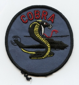 Scarce Late 1960s Bell AH-1 Cobra (Bell 209) Attack Helicopter Army Jacket Patch