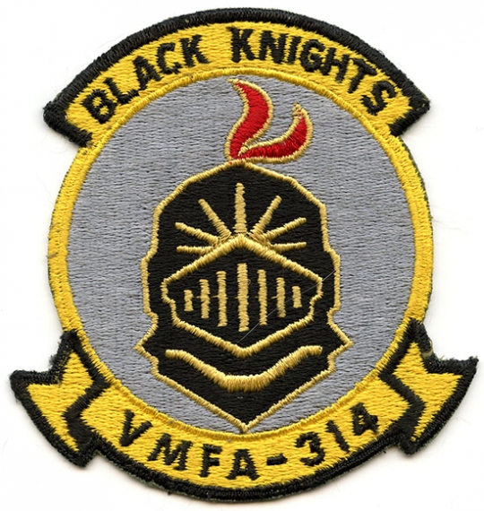 1970s USMC VMFA-314 Jacket Patch F-4 Phantom