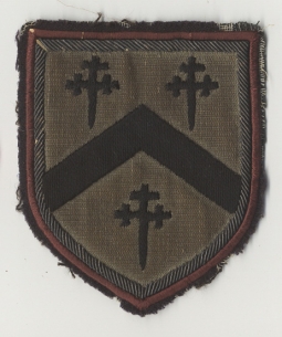 BEING RESEARCHED - Unidentified Patch with Chevron & Daggers -NOT FOR SALE UNTIL IDENTIFIED
