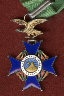 Stunning 1920s-1930s Bolivian Order of the Condor of the Andes Grand Officer Neck Badge