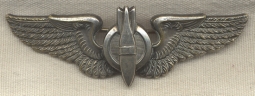 REAL WWII UK-Made AAF Bombardier Wing by Firmin