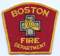 Early 1970's Boston Massachusetts Fire Department Patch