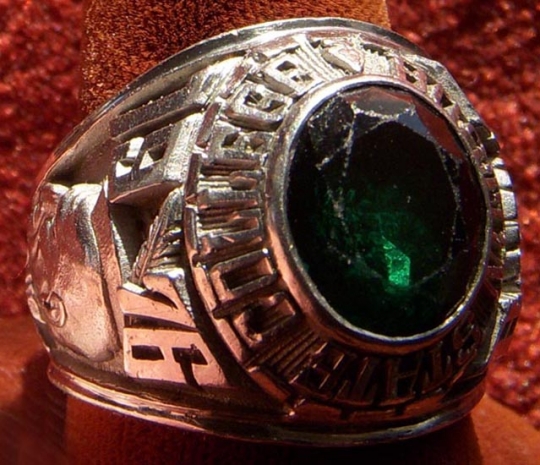Vintage college sales class rings