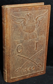Great 1944 POW-Art Hand-Carved Jewelry Box made by Italian POW at Camp Atterbury, IN
