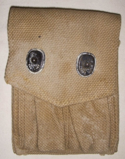 WWII British - Made United States Army .45 Clip Pouch from 1944