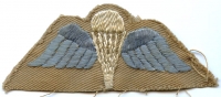 Rare Early WWII UK Airborne Paratrooper Wing Made in Egypt