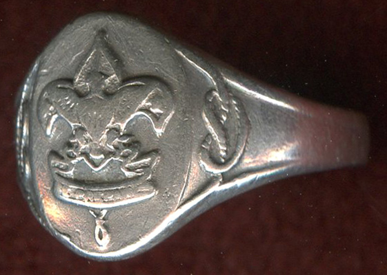 Vintage boy on sale scout rings