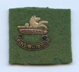 Bullion and Hand-Embroidered DI for US Army 8th Cavalry Regiment