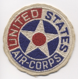 Circa 1940-1942 US Air Corps Jacket Patch