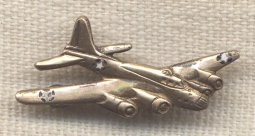 Circa 1942 USAAF B-17 Pilot Qualification Lapel Pin