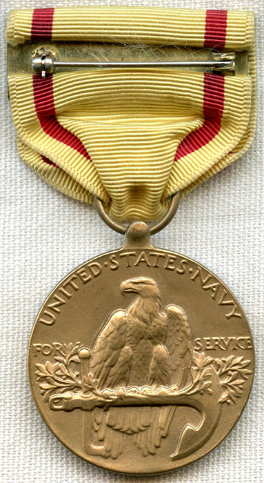 Late 1940's United States Navy China Service Medal