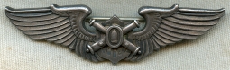 Very Rare WWII Chinese Made USAAF Unofficial Artillery Observer Wing 843rd AAA BN