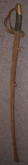 Untouched Civil War Model 1840 Cavalry Saber by Kirschbaum with Engraved Guard