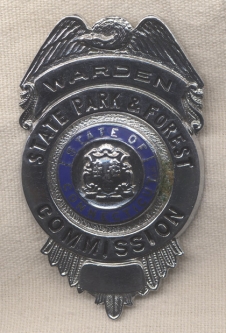Connecticut State Park and Forest Warden Badge <p> NO LONGER AVAILABLE