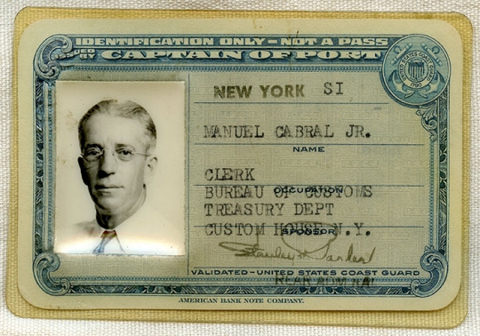 Coast Guard Id Card