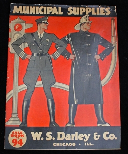 Fantastic Mid-1930's Police & Fire Supplies Catalog #94 Darley & Co., Chicago, Illinois