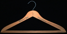 Cool Vintage Ca. 1955 Disneyland Hotel Anaheim, California Wooden Clothes Hanger