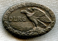 1930s DLRG (Deutsche Lebens-Rettungs-Gesellschaft e.V.) Lifesaving Service Certificate Award