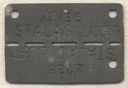 WWII Prisoner of War Stalag-Luft I Dog Tag