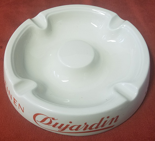Nice 1950's German "Cognac" Dujardin Advertising Cigar Ashtray