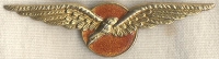 Royal Dutch Navy Pilot Wing Made in UK in Silver by Toye