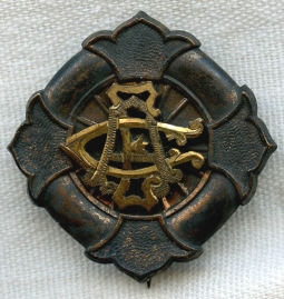 Lovely Early 1900s Unidentified Automobile Club (EAC) Badge