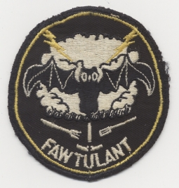 Early 1950s US Navy FAWTULANT (Fleet All-Weather Training Unit, Atlantic) Patch