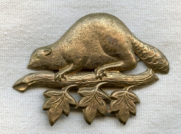 1870s-1880s Canadian Beaver Insignia