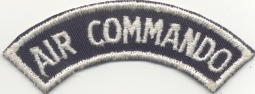 Early 1960s US Air Force Air Commando Arc Patch