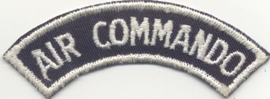 Early 1960s US Air Force Air Commando Arc Patch