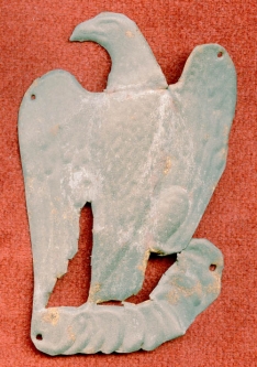 Circa 1799 United States Army Dragoon Helmet Plate (1st Federally Issued Type)