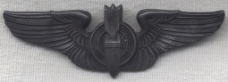 WWII US Army Air Forces Bombardier Wing in Sterling