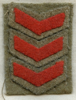 Nice Early WWII Imperial Japanese Army Diligent Service Insignia