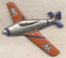 Early WWII USAAF P-40 Aircraft Sweetheart Pin <p> NO LONGER AVAILABLE