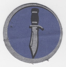 Early WWII Printed US Army Kiska Task Force Shoulder Patch