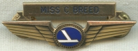 1970s Eastern Air Lines Flight Attendant Wing (7th Issue)