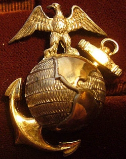 Model 1937 USMC Officer's Dress Collar Insignia