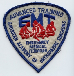 Circa 1980's EMT Advanced Training (American Academy of Orthopaedic Surgeons) Patch